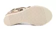 Tamaris wedge sandals 28357-44 tan comb - Tamaris women`s sandals - 138516 - 4