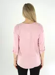 JDY women's shirt 3/4 bleached mauve - Women's long sleeved shirts - 138546 - 2