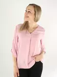 JDY women's shirt 3/4 bleached mauve - Women's long sleeved shirts - 138546 - 1