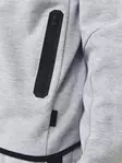 Jack&Jones men's zip hoodie JCOFUSION Sweat Zip light grey melange - Men's jackets - 138886 - 6