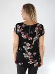 Only women's t-shirt ONLVIC black/autumn blo - Women's T-shirts - 139016 - 3