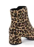 Marco Tozzi women's leopard print ankle boots 25302-45 leo beige - Women's ankle boots - 139036 - 4
