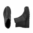 Rieker Women's genuine leather ankle boots X9165-01 black - Rieker ankle boots - 139176 - 3