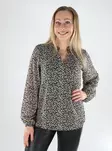 Only women's shirt Star V-Neck black/night shad - Women's long sleeved shirts - 139286 - 1