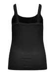 Only Carmakoma Top strap black - Women's tank tops - 139396 - 2