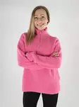Northoutdoor women's merino wool sweater Magnolia peony pink - Women's knitwear - 139726 - 1