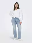 Only Carmakoma women's plus size jeans HW light blue denim - Women's jeans - 140116 - 2