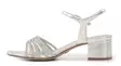 Tamaris women's party sandals 28248-44 957 platinum - Tamaris women`s sandals - 140356 - 2