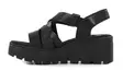 Rieker women's thick-soled sandals 68063-00 black - Rieker women`s sandals - 140366 - 2
