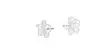Snö of Sweden Earrings Flora silver - Earrings - 141126 - 2