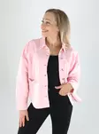 Vero Moda denim jacket shacket parfait pink - Women's denim jackets - 141256 - 1