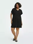 Only Carmakoma Dress v-neck black - Dresses and tunics - 141356 - 1