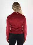 Vero Moda jacket SHORT FAUX SUEDE biking red - Women's light jackets - 141386 - 2