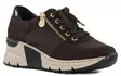 Rieker Wedge Sneakers N6314-25 brown - Rieker women`s sneakers - 141416 - 1