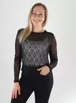 Aware by Vero Moda Shirt black - Women's long sleeved shirts - 141296 - 1