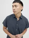Jack&Jones men's short-sleeved shirt navy blazer - Men's dress shirts - 138026 - 4