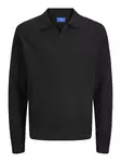 Jack&Jones men's sweater Greene polo black - Men's dress shirts - 139816 - 1