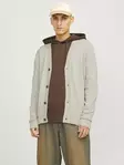Jack&Jones men's cardigan Knit oatmeal - Men's knitwear - 136906 - 2