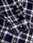 Jack & Jones men's checkered dress shirt JJEDOVER Check navy blazer - Men's dress shirts - 140126 - 3