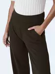 JDY wide leg pants JDYLOUISVILLE chocolate torte - Women's trousers - 139996 - 4