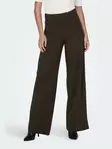 JDY wide leg pants JDYLOUISVILLE chocolate torte - Women's trousers - 139996 - 1