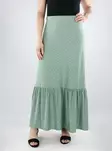 JDY long skirt Ancle hedge green - Skirts - 140326 - 1