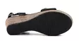 Marco Tozzi women's wedge sandals 28349-42 black - Women's sandals - 137996 - 3