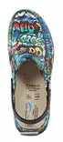 Nursing Care Machine Washable Genuine Leather Work Shoes WG4PF3 Paris Graffiti - Women's work shoes - 113196 - 3