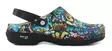 Nursing Care Machine Washable Genuine Leather Work Shoes WG4PF3 Paris Graffiti - Women's work shoes - 113196 - 1