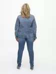 Only Carmakoma women's plus size denim jacket Wespa light blue - Women's denim jackets - 133986 - 4