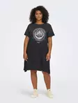 Only Carmakoma plus size casual Dress Life black/lotus - Dresses and tunics - 138616 - 1