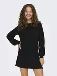 Only glitter dress with bow tie detail black/zigga black - Dresses and tunics - 137566 - 1