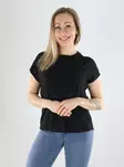 Only women's t-shirt life black - Women's T-shirts - 140196 - 1