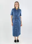 Only long denim dress SS Long medium blue - Dresses and tunics - 138486 - 1
