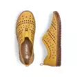 Rieker women's walking shoes M2852-68 yellow - Rieker women`s walking shoes - 137956 - 4