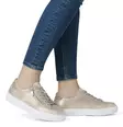 Rieker women's zippered sneakers L5903-62 beige - Rieker women`s sneakers - 137796 - 5