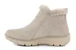 Skechers women's wide last ankle boots 168042/TPE EASY GOING - HIGH ZIP 2 taupe - Women's ankle boots - 139386 - 2