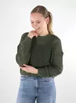 Something New women's sweater Moss Pullover kalamata - Women's knitwear - 137836 - 1