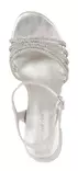 Tamaris women's party sandals 28248-44 957 platinum - Tamaris women`s sandals - 140356 - 4