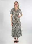 Vero Moda floral dress black/sussie sno - Dresses and tunics - 138126 - 1
