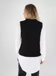 Vero Moda women's cardigan VMNOVAH Rib black - Women's knitwear - 139576 - 2