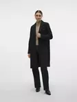 Vero Moda Coat Fortunesara Long black - Women's light jackets - 137666 - 3