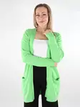 Vila women's cardigan VIRIL Open summer green - Women's knitwear - 138086 - 1