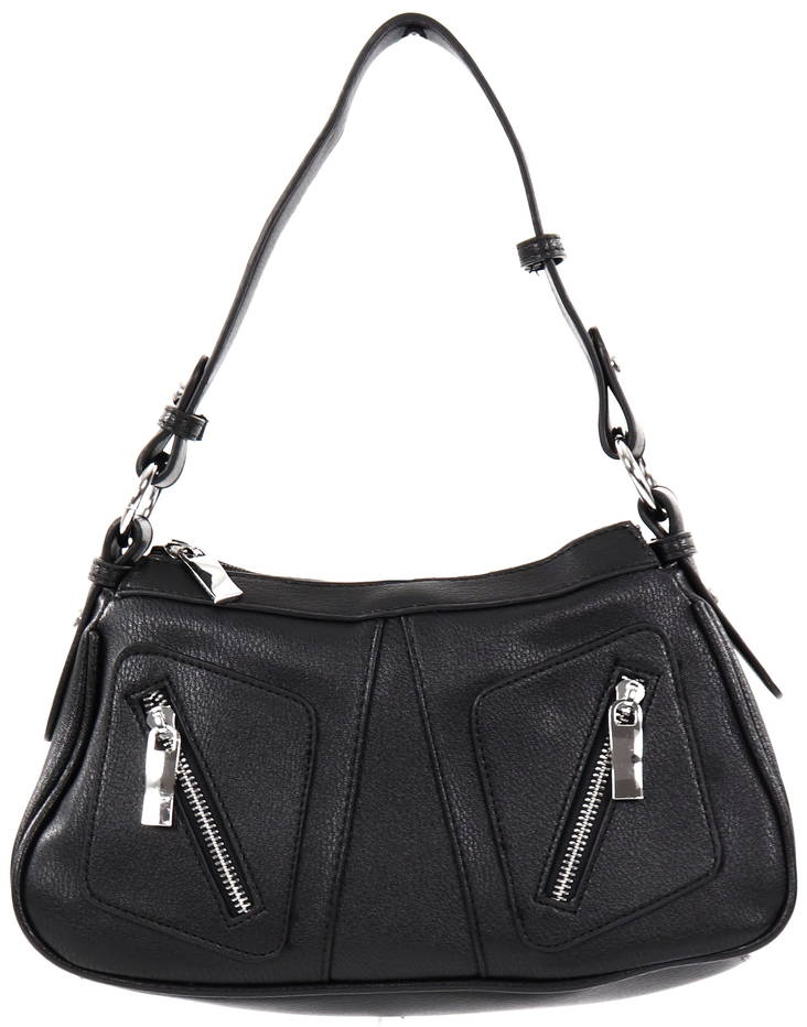 Brunelli Shoulder Bag 3915P, Black - Handbags - 131626 - 1