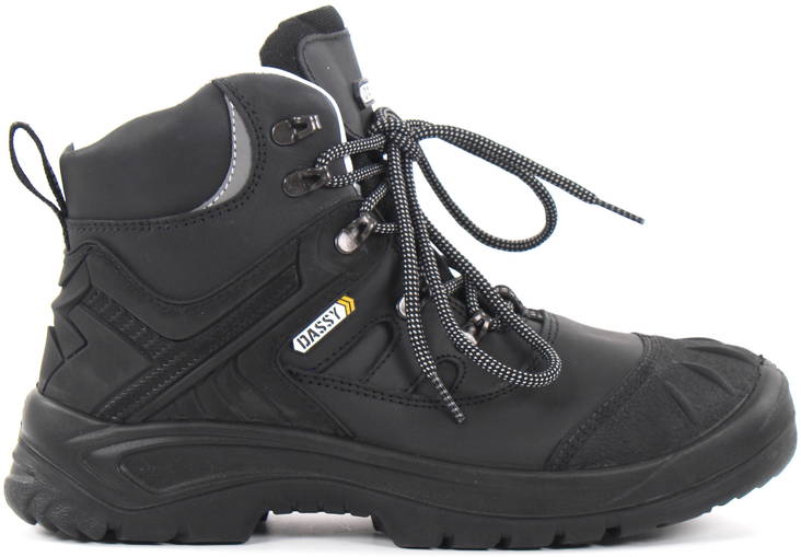 Dassy Safety Shoes Thanos S3, Black - Men's professional shoes - 122536 - 1