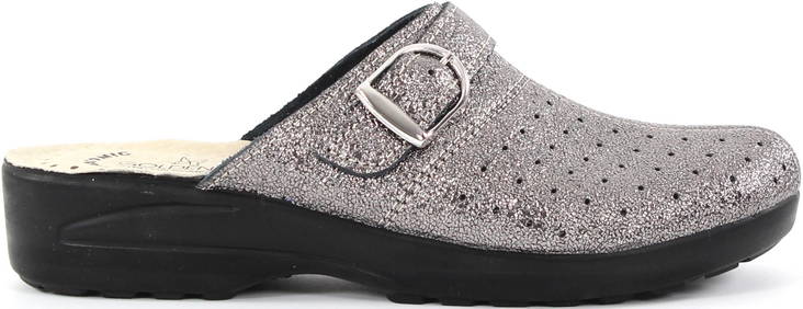 Goldenfit Mules Kyra 616, Grey - Women's work shoes - 127956 - 1
