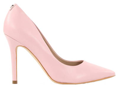 pink guess heels