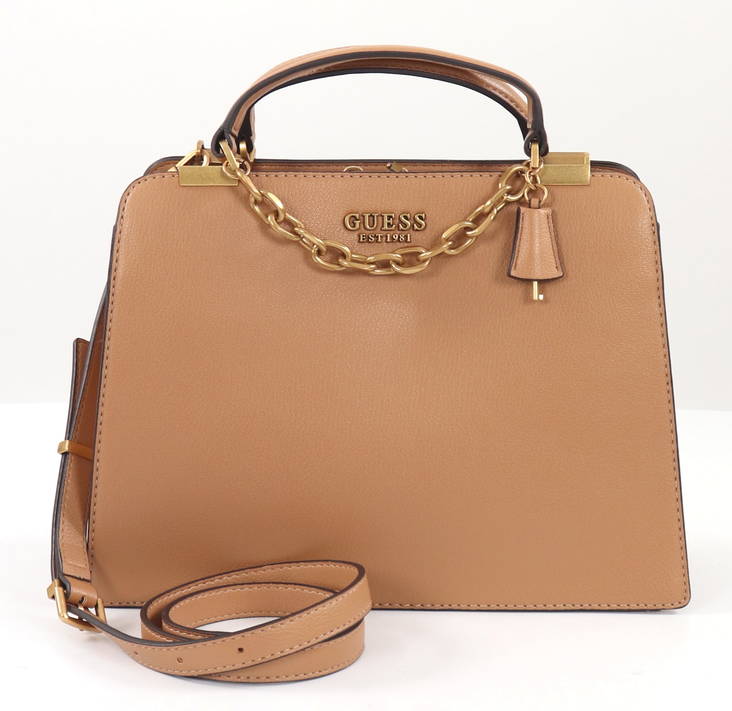 Guess Shoulder Bag Kristle Caramel - Handbags - 131366 - 1