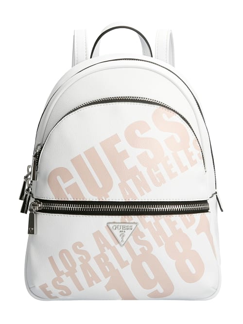 Guess Backpack Manhattan, White webstore