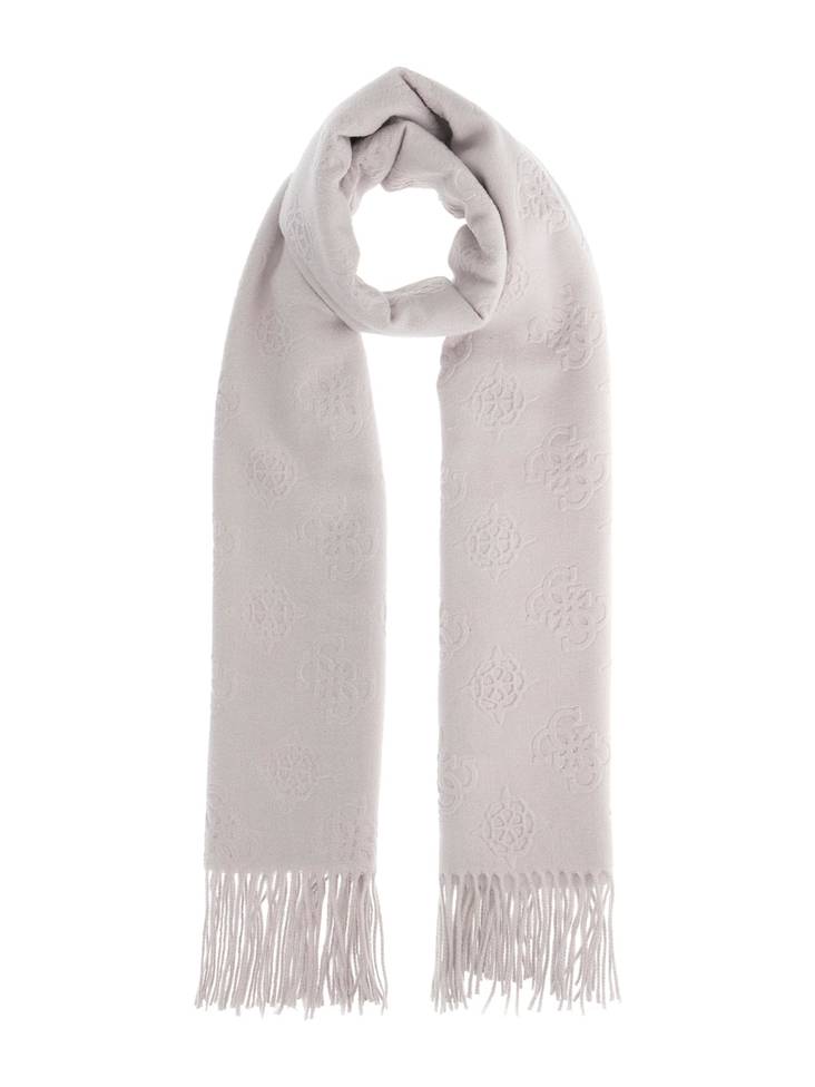 Guess Scarf James logo Taupe - Women's scarfs - 134256 - 1